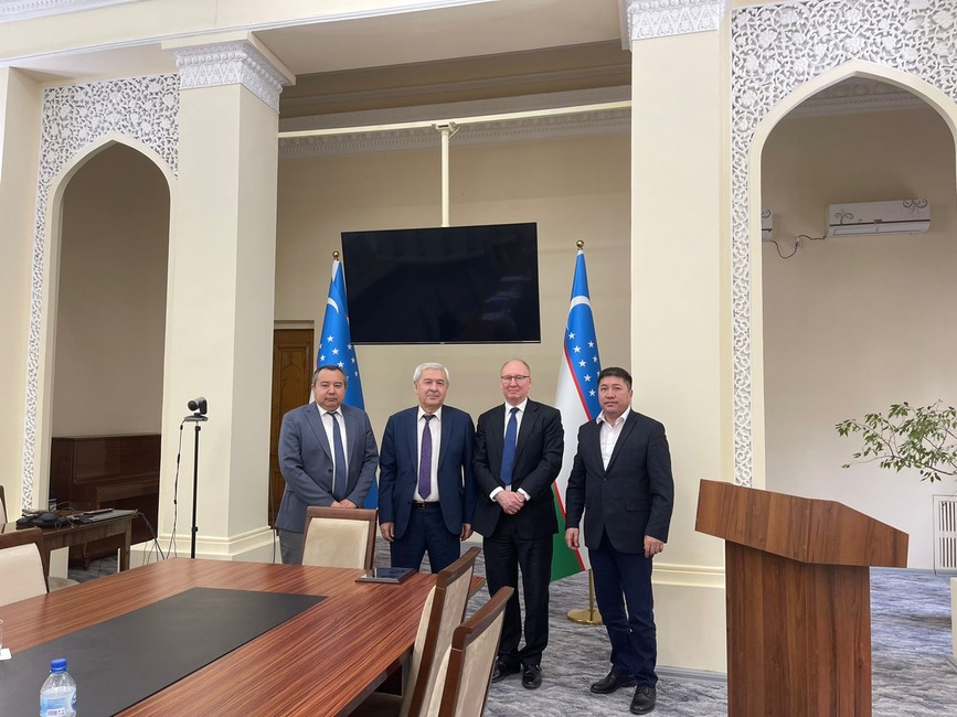 During a recent visit to Tashkent, Uzbekistan the ISTC Executive Director David Cleave and Deputy Executive Director Aidyn Turebayev had several high level Government meetings with the Ministry of Innovative Development of the Republic of Uzbekistan.