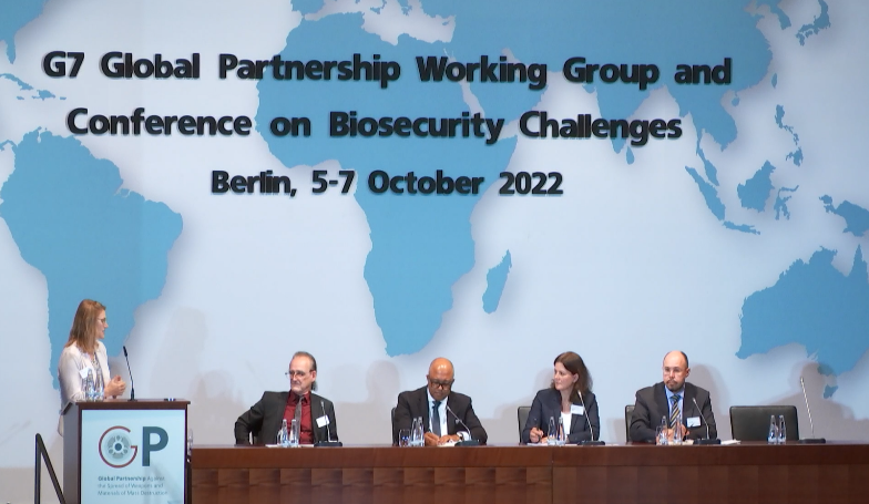 ISTC attends a Conference on Biosecurity Challenges convened by the German Presidency of the Global Partnership