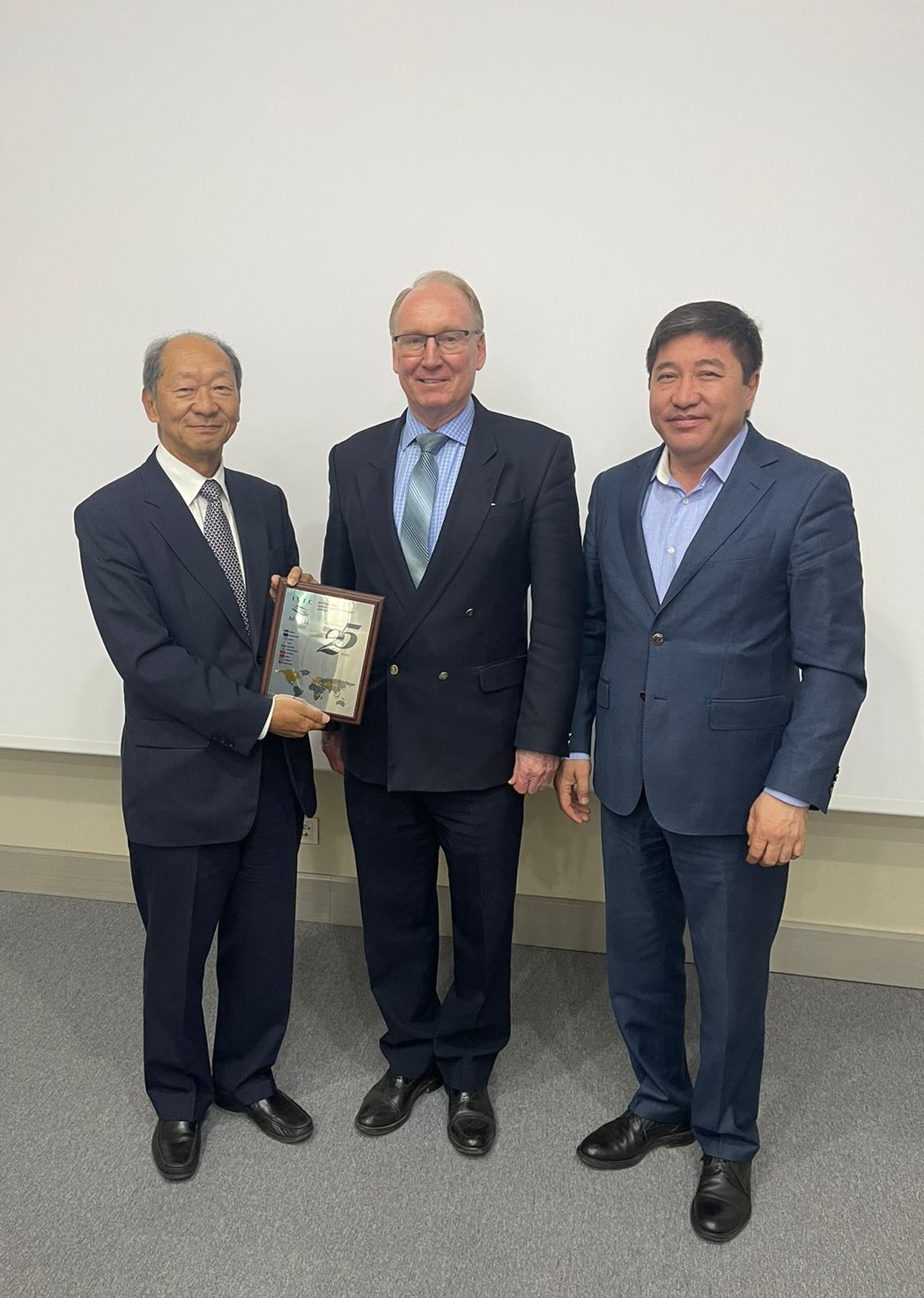 ISTC visited Shigeo Katsu, the President of Nazarbayev University 