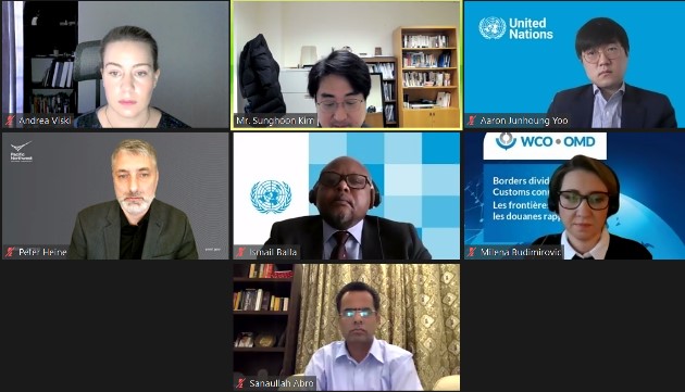ISTC attends a STRI webinar on emerging technologies for customs