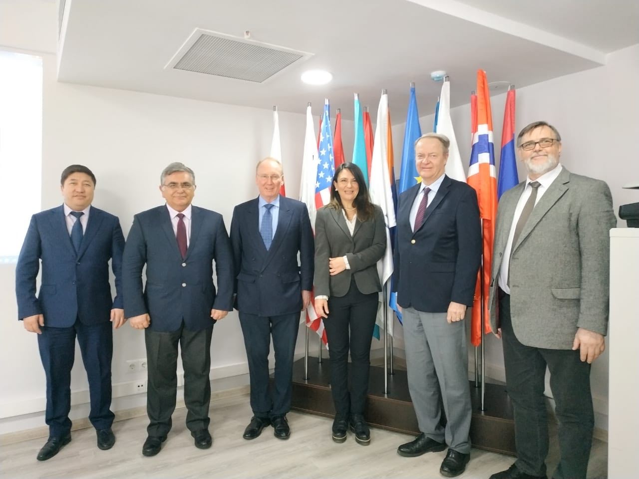 Ambassador Sven-Olov Carlsson, Head of the EU Delegation to Kazakhstan visits the ISTC Secretariat 