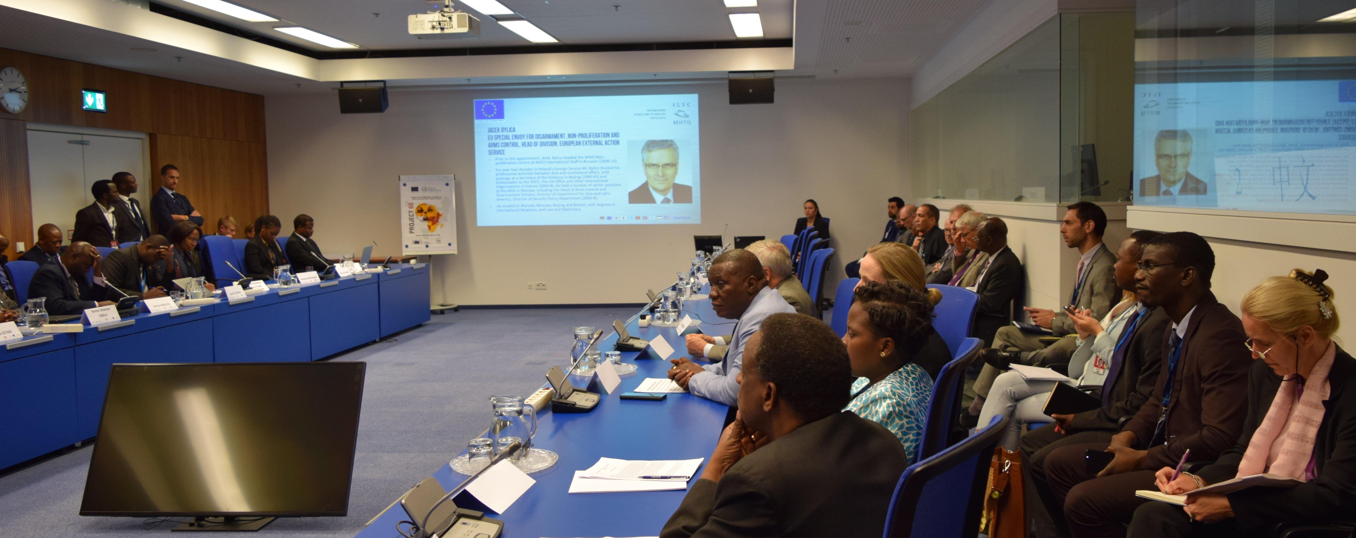 Project 60 illustrates the Useful EU – Africa Cooperation in Nuclear Security